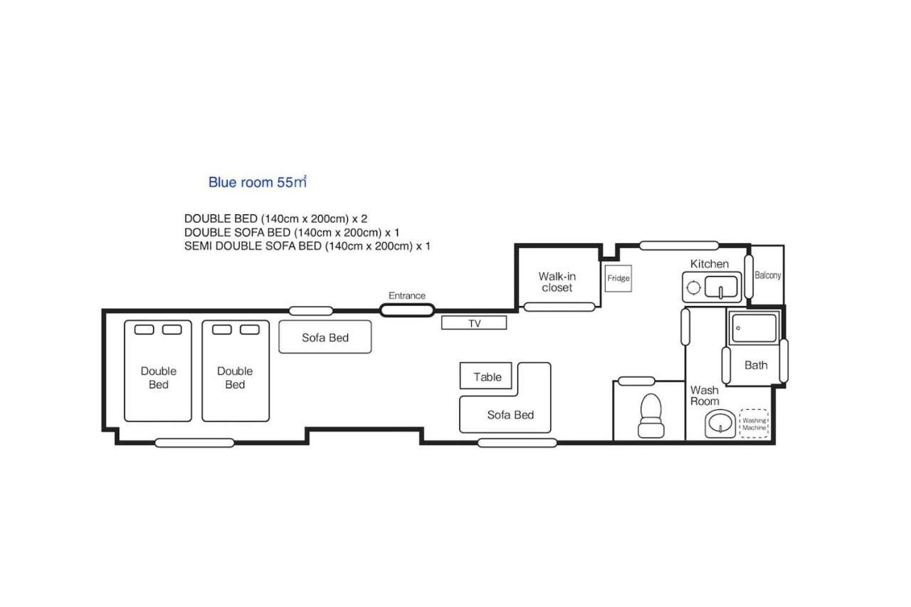 Es41 Elizabeth Garden Shinmachi Apartment Osaka Ngoại thất bức ảnh